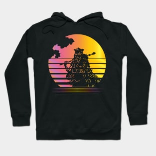 Inis Synthwave - Board Game Inspired Graphic - Tabletop Gaming  - BGG Hoodie
